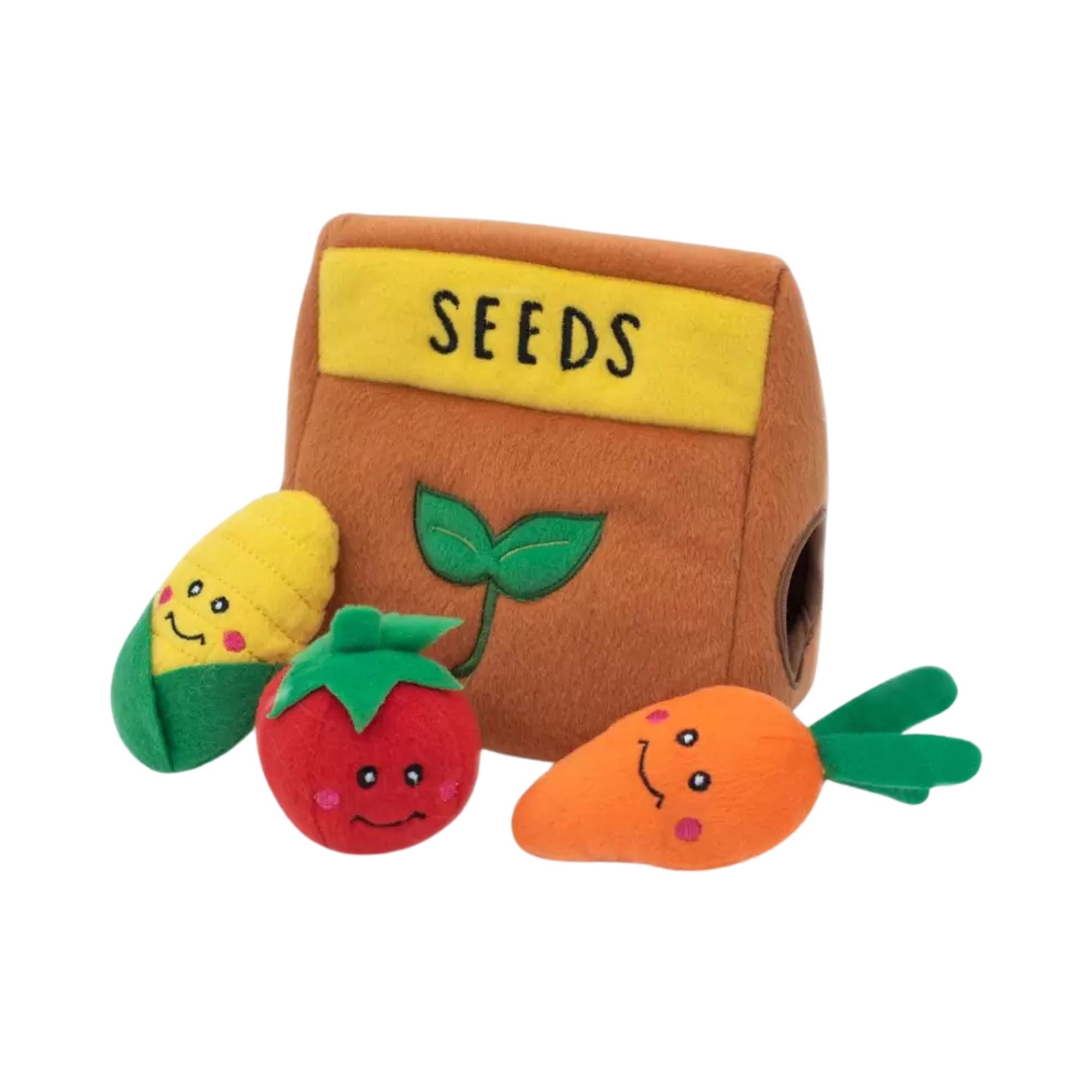 ZippyPaws Zippy Burrow Seed Packet Dog Toy