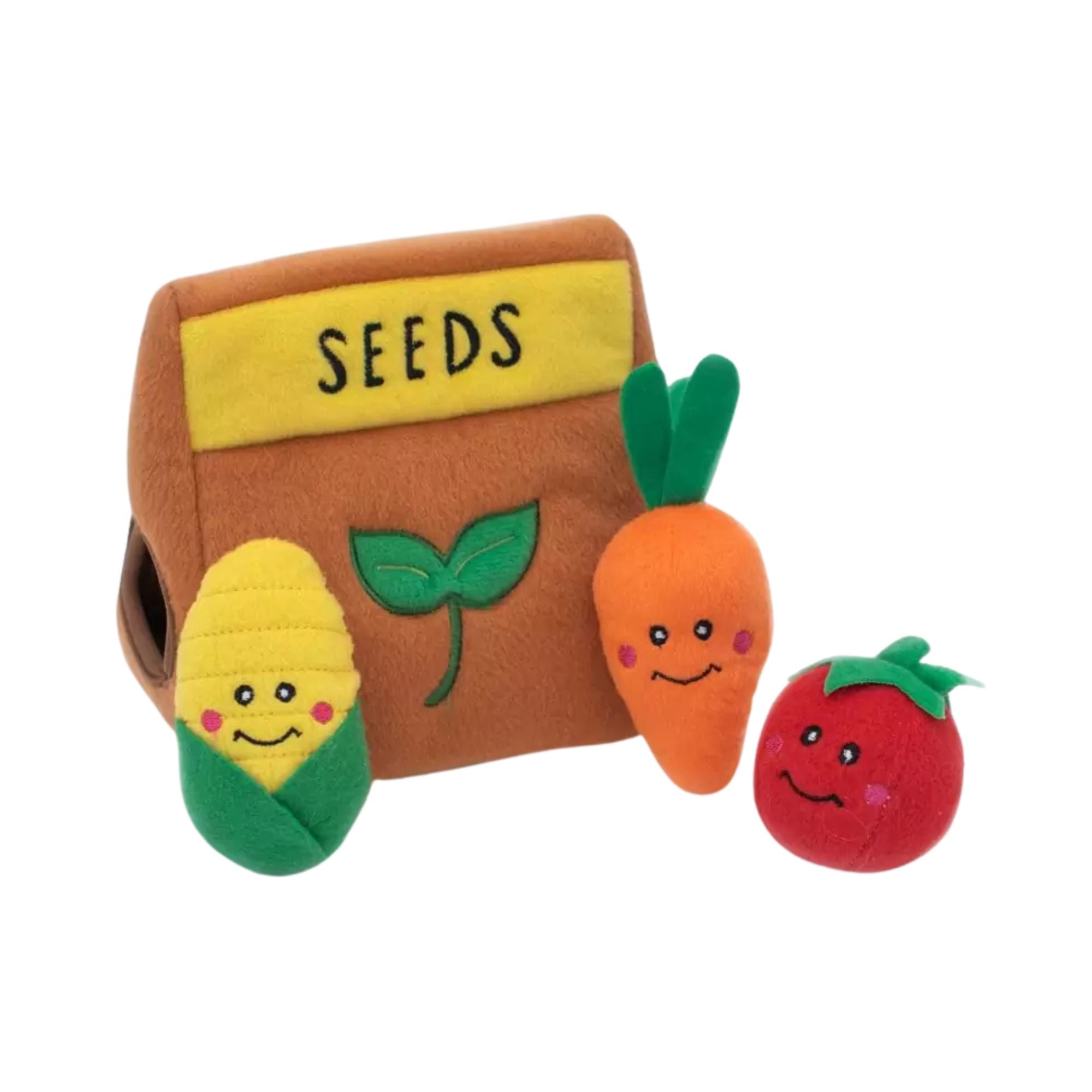 ZippyPaws Zippy Burrow Seed Packet Dog Toy