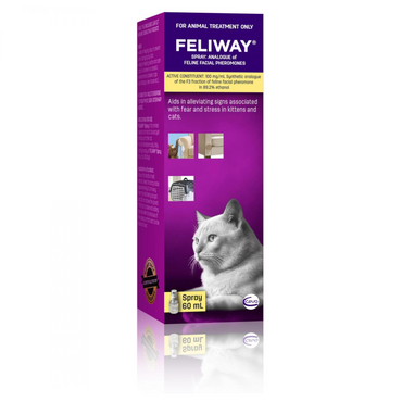 Feliway Spray for Cats 60ml - Used & Recommended by Vets