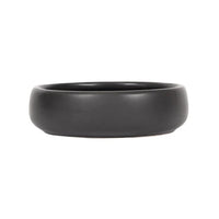 Mog and Bone Designer Ceramic Cat Bowl Black