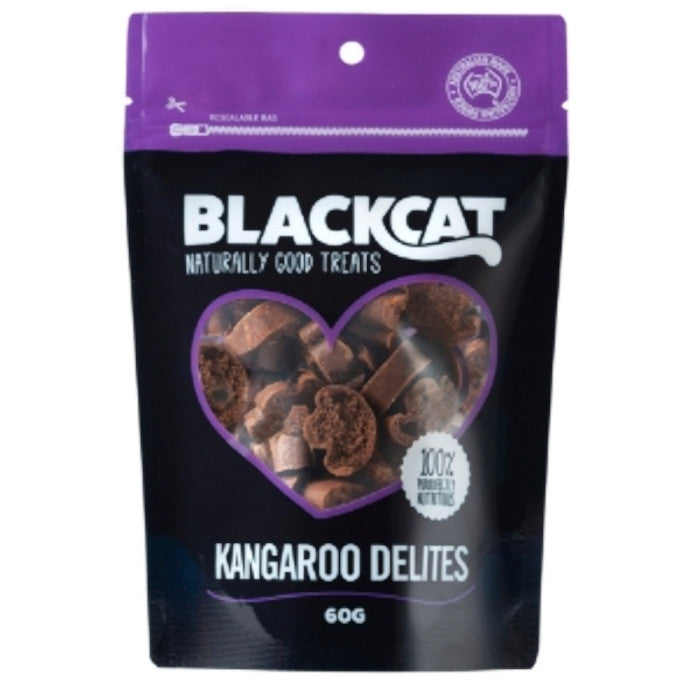 Blackcat Kangaroo Delites, Naturally Good Cat Treats 60g