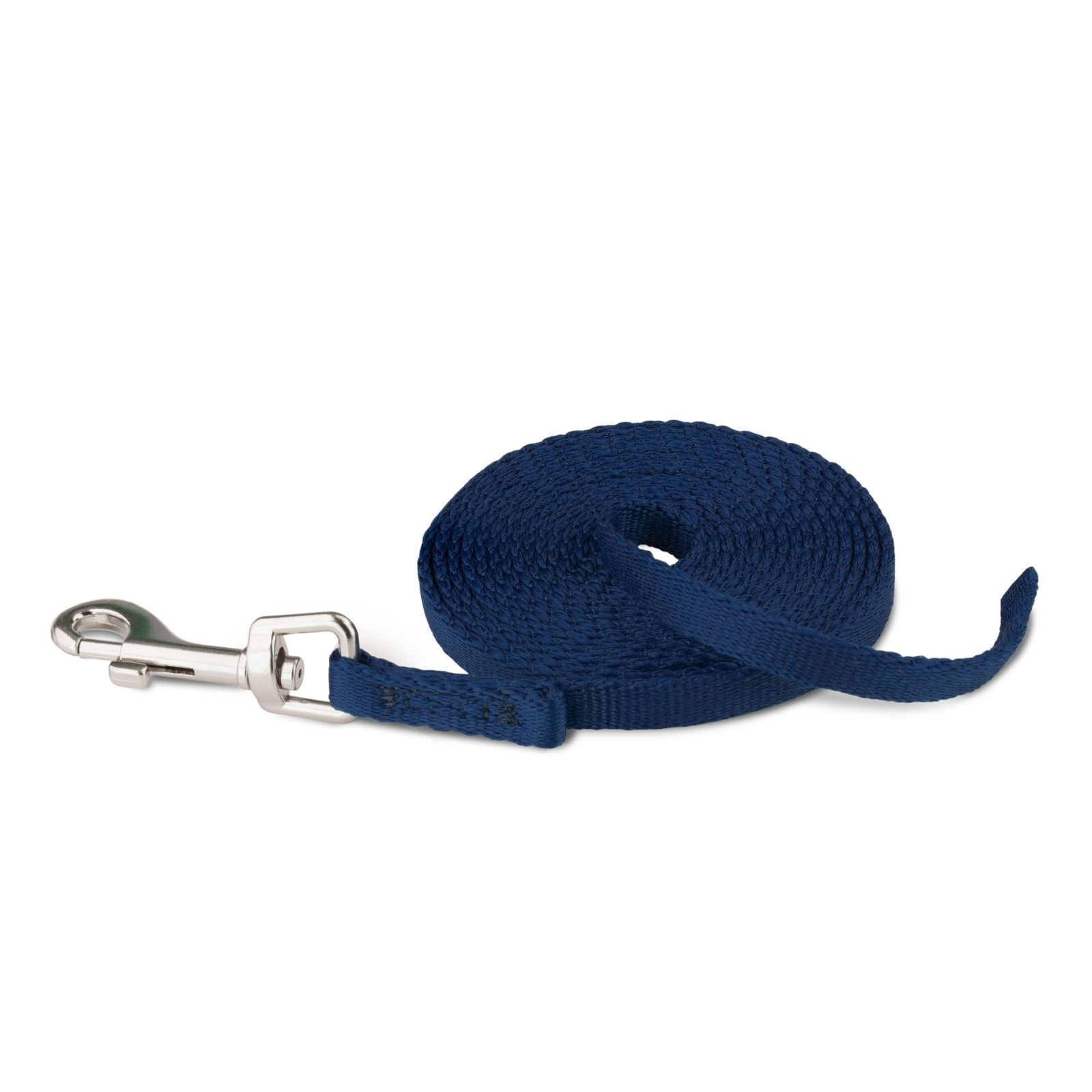 Coachi Puppy Training Line Navy 2.5m with easy to attach trigger hook.