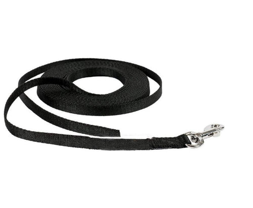 Company of Animals 5m Black Lightweight Recall Line for dog training.