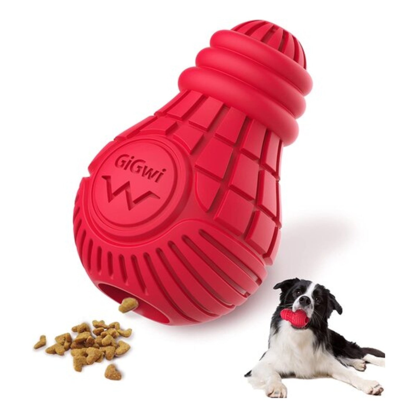 GIGWI Bulb Treat Dispensing Dog Toy