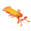 GIGWI Catnip Cat Toy Dental Mesh Shrimp