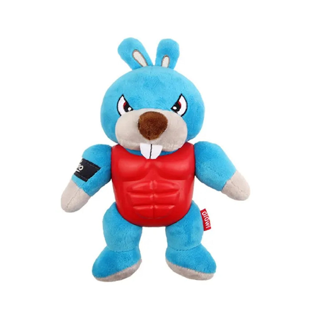Gigwi I’m Hero Armour Rabbit Plush with Squeaker