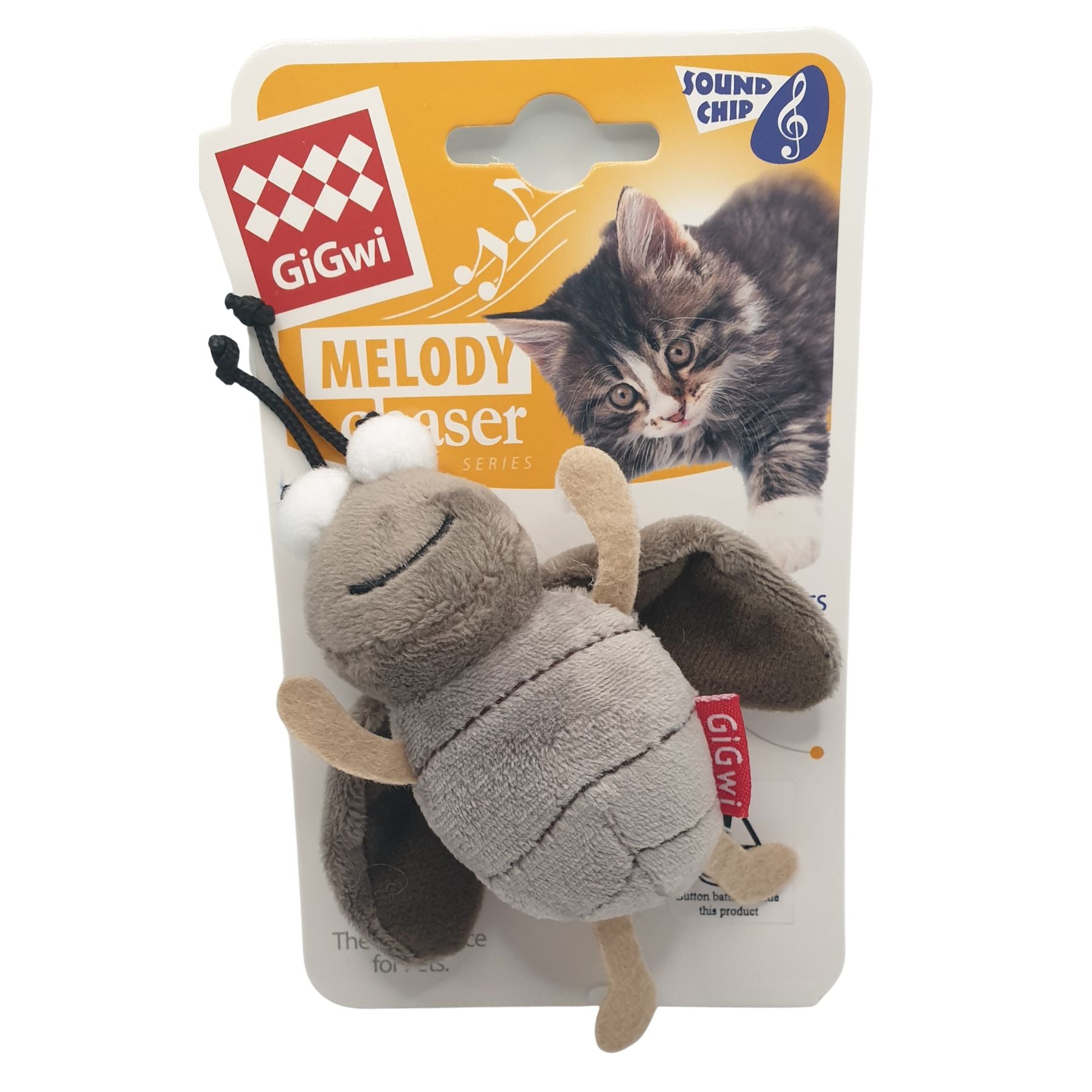 GIGWI Melody Chaser Cricket Motion Active Cat Toy