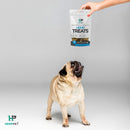 HEMP PET Infused New Zealand Hoki Fish Treats for Dogs. Made in Australia.