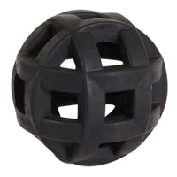 JW Hol-ee Roller X thick natural rubber versatile dog toy.