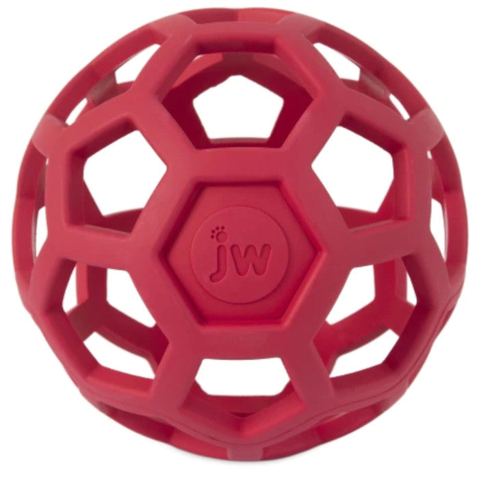 JW Hol-ee Roller Small Dog Toy - Red