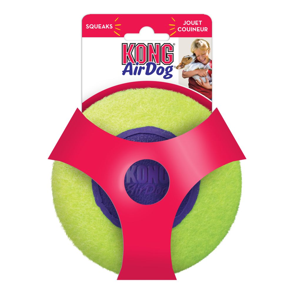 KONG Airdog Squeaker Disc Dog Toy - Large.