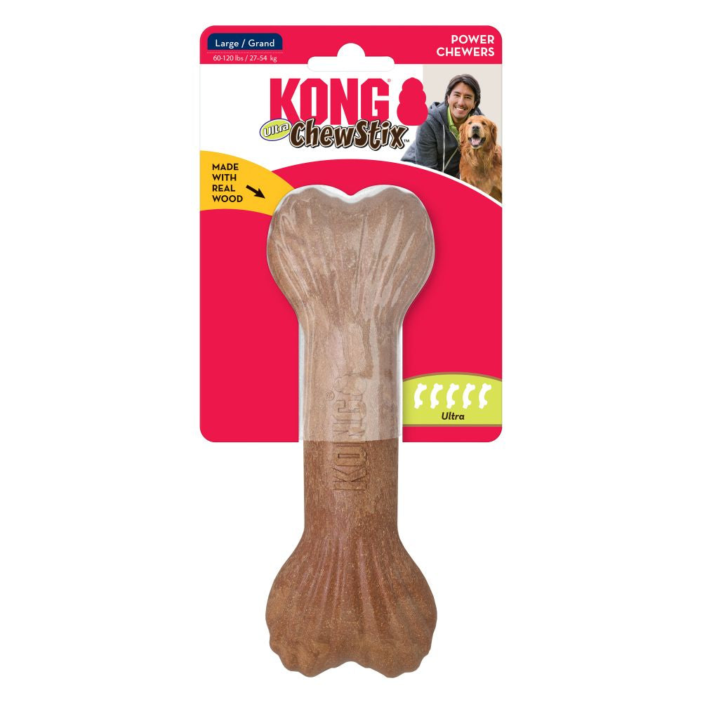 KONG ChewStix Ultra Bone - Retail Package.