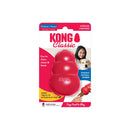 KONG Classic Red Rubber dog toy medium size for dogs 7kg to 16kg.