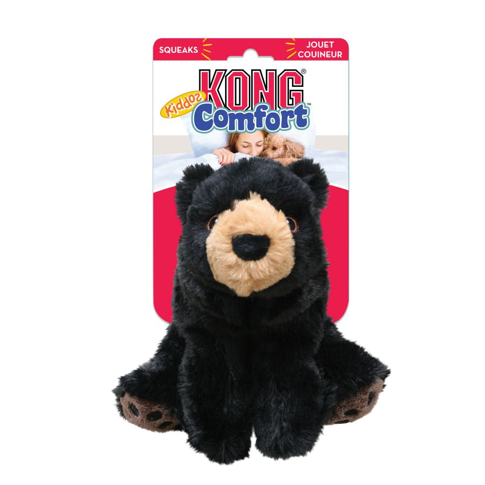 KONG Comfort Kiddos Bear Soft and Squeaky Dog Toy