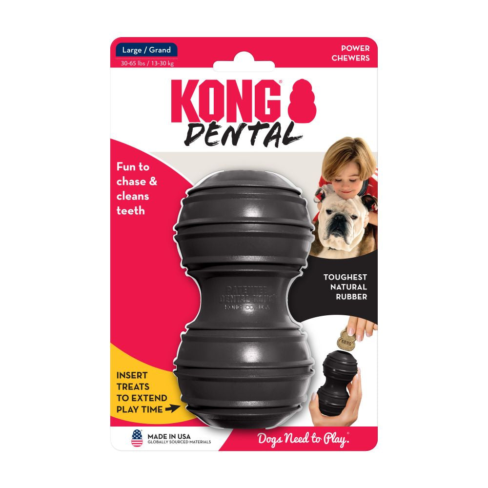 KONG Extreme Dental for Dogs. Toughest Natural Rubber
