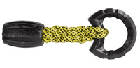 KONG Jaxx Braided Tug, Durable Dog Toy, side view.