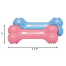 Dimensions - KONG Puppy Goodie Bone Dog Toy 