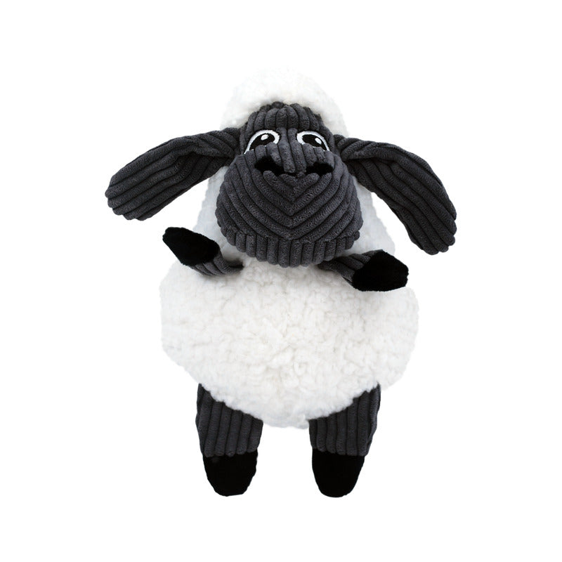 KONG Sherps Floofs Sheep Plush Dog Toy with Crackle Sounds