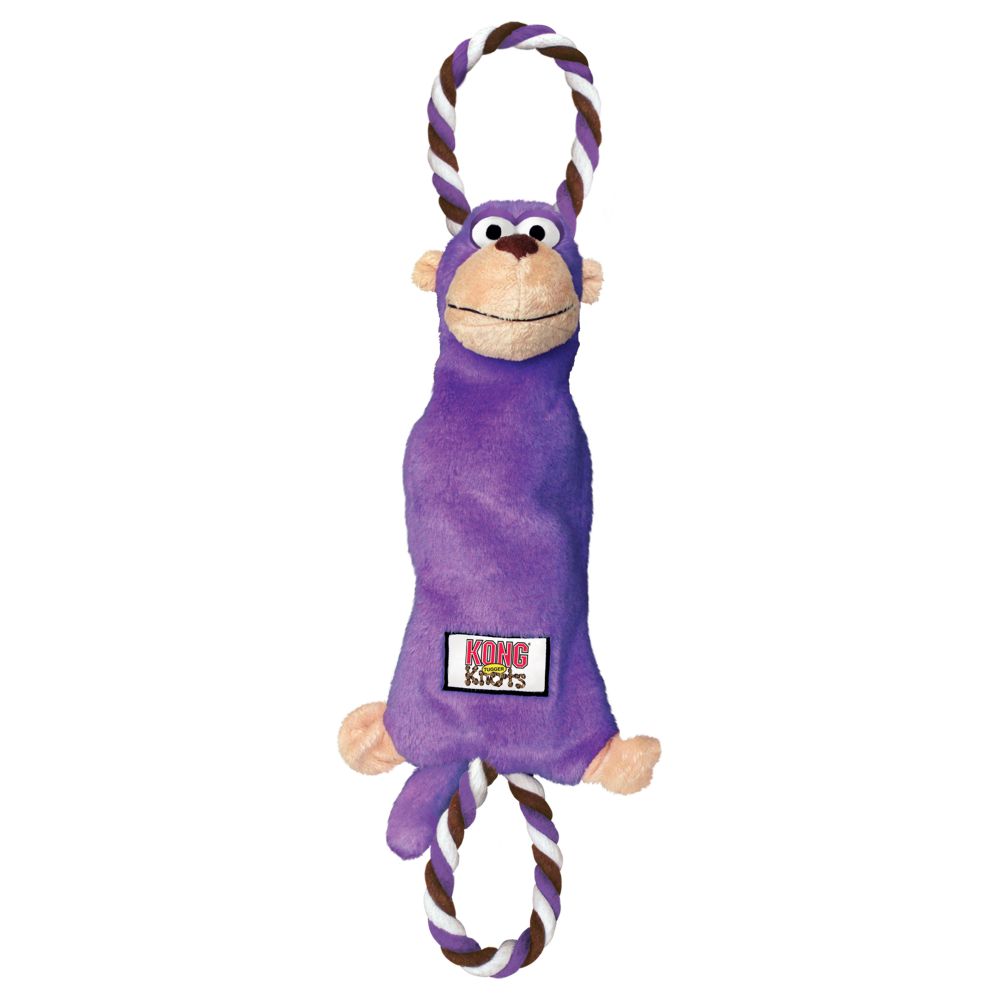 KONG Tugger Knots Monkey Interactive Dog Toy