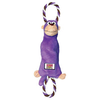 KONG Tugger Knots Monkey Interactive Dog Toy featuring dual rope handles.