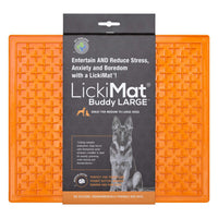 Lickimat Buddy Large Dog - Orange