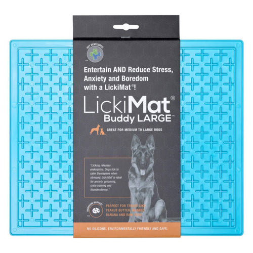 Lickimat Buddy Large Dog - Turquoise