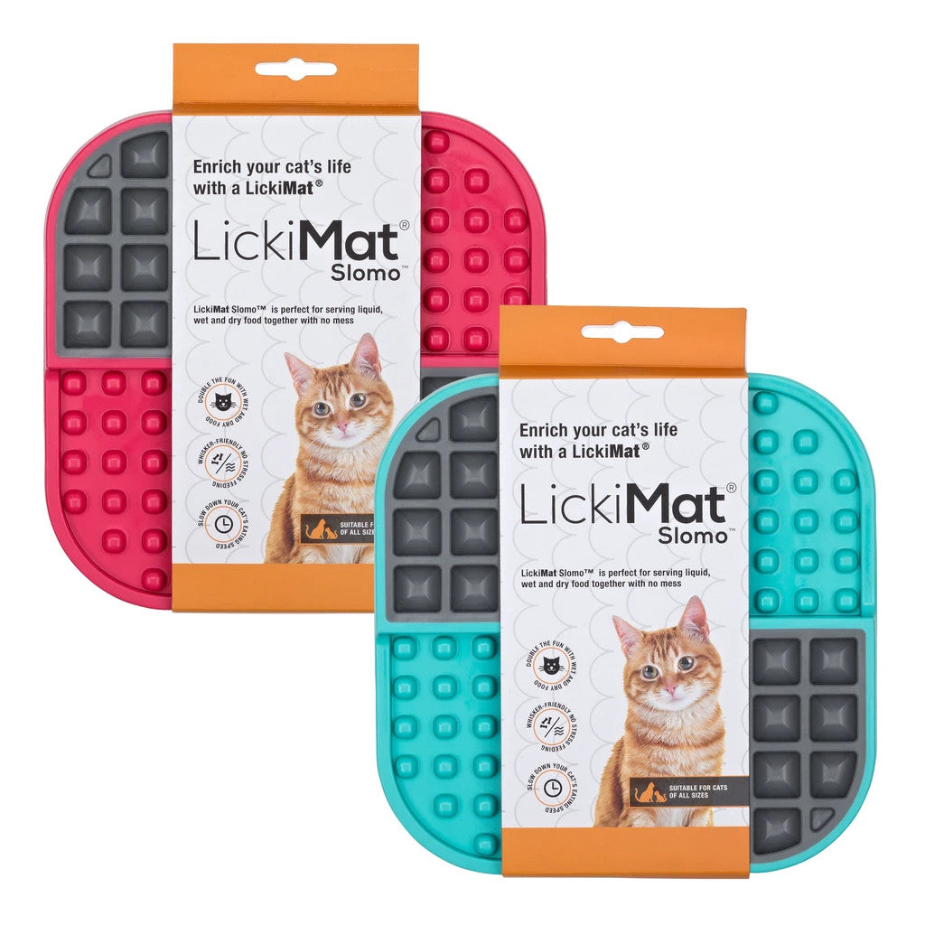 LickiMat Slomo, Enrichment Feeder for Cats
