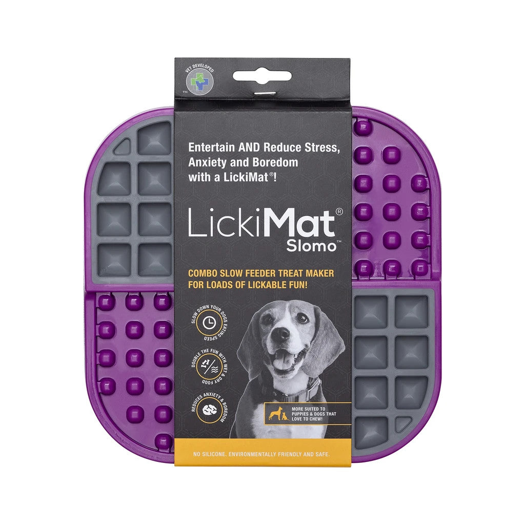 LickiMat Slomo Purple Slow Feeder - LickiMat Australia
