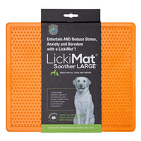 Lickimat Soother Large Orange