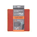 LickiMat Soother Tuff Pro Orange - LickiMat Australia