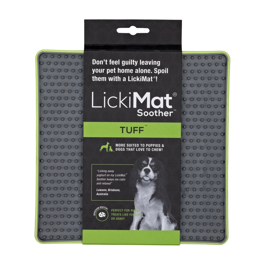 LickiMat Soother Tuff Boredom Buster for Dogs - Green