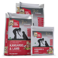 Meals for Mutts Kangaroo and Lamb Dog Food.