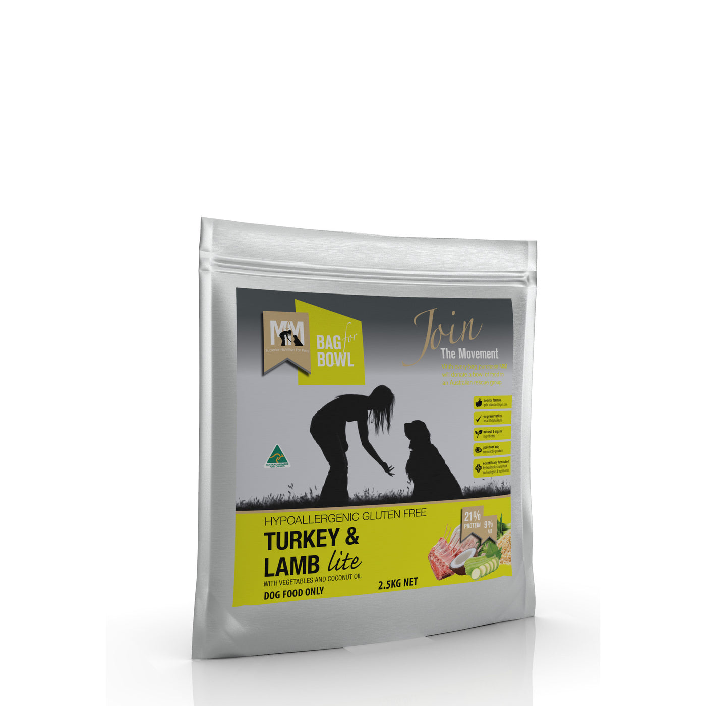 MEALS FOR MUTTS Turkey & Lamb Lite Dry Dog Food