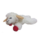 Multipet Lamb Chop Plush Cat Toy with Catnip.