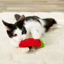 Cat Playing with OurPets Cosmic Catnip Chilli Pepper