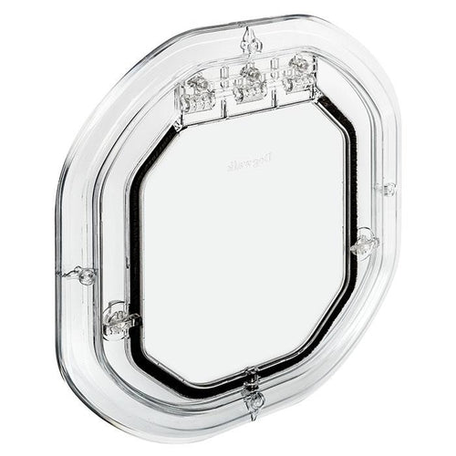 Pet-Tek Dogwalk Superior Slimline Dog Door Clear