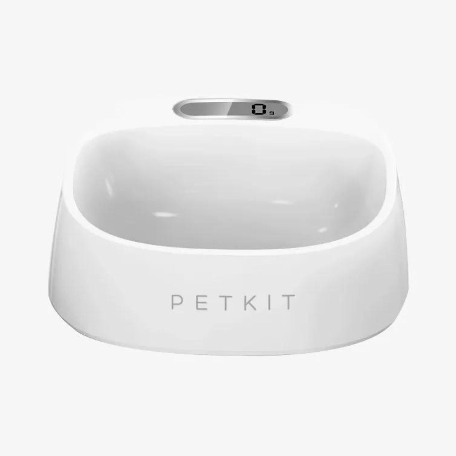 PETKIT high-tech pet bowl features a built-in digital scale, and anti-bacterial materials.