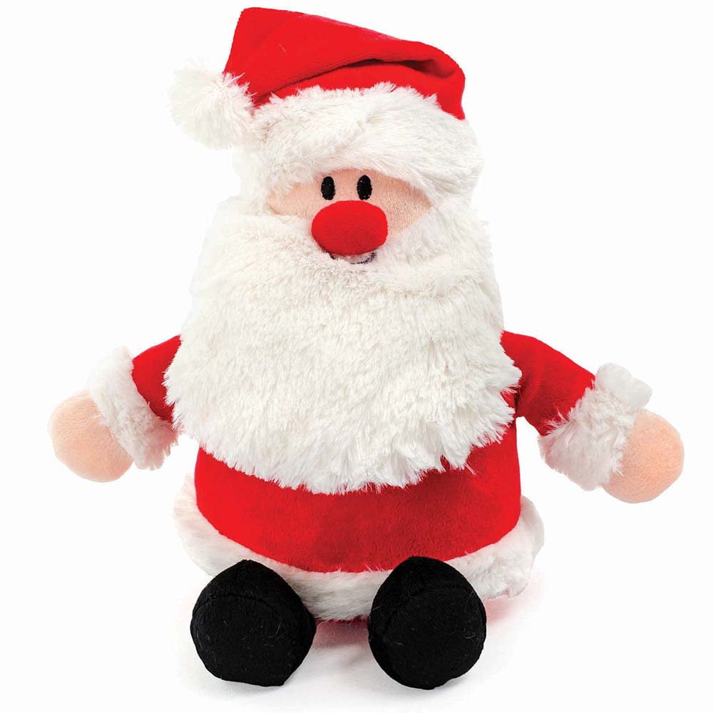 Prestige Snuggle Pal Christmas Santa - Plush Dog Toy