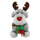 Prestige Snuggle Pal Plush Christmas Dog