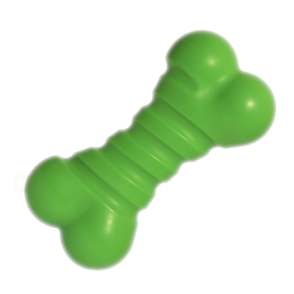 Rosewood Squeaky Tough Bone - Rubber Dog Toy