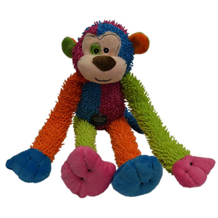 The Scream Crew Monkey features bright colours to entice play.