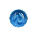 Scream Slow Feed Dog Bowl with Moulded Pillar Obstacles. Size 200ml - Colour Loud Blue.