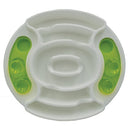 Scream Slow Feed Puzzle Bowl Loud Green - Top View.