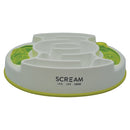 Scream Slow Feed Puzzle Bowl Loud Green