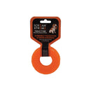 Scream Xtreme Treat Tyre Loud Orange - Small Durable Dog Toy.