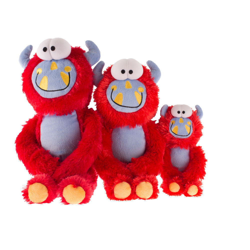 Yours Droolly Cuddly Monster Plush Dog Toy. Available in (3) sizes.