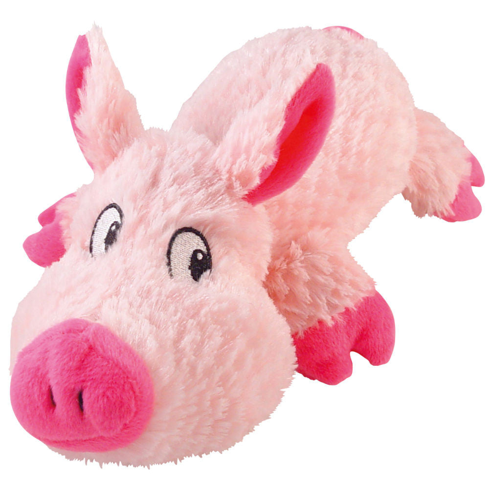 Yours Droolly Cuddly Pig Plush Dog Toy