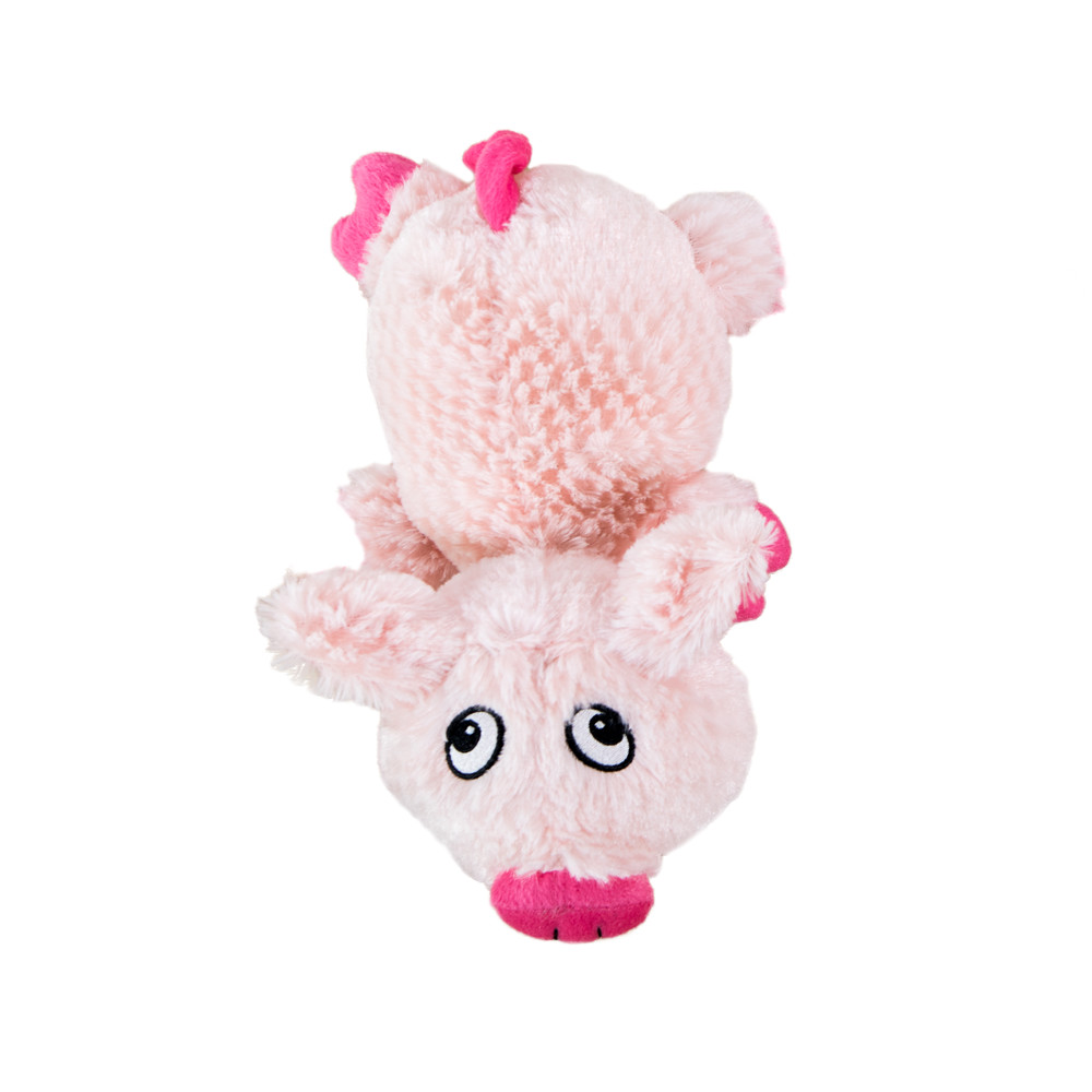 Yours Droolly Cuddly Pig Super Soft Plush Dog Toy