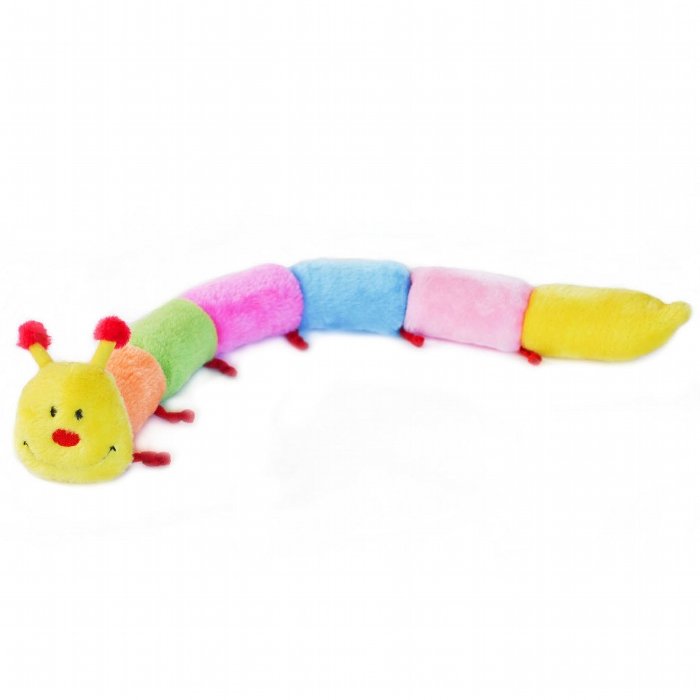 ZippyPaws Caterpillar Plush Dog Toy