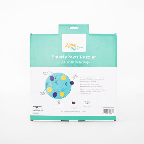 ZippyPaws SmartyPaws Interactive Puzzle Feeder for Dogs.